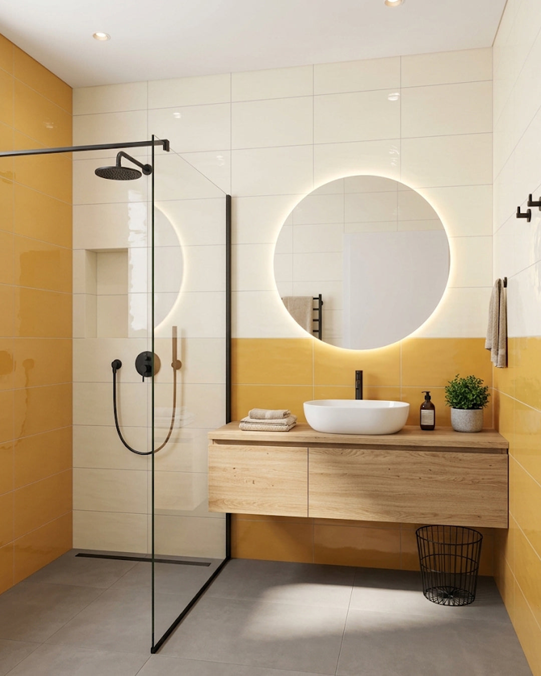 Marazzi Cloud Cream 20x50 rivestimento lucido