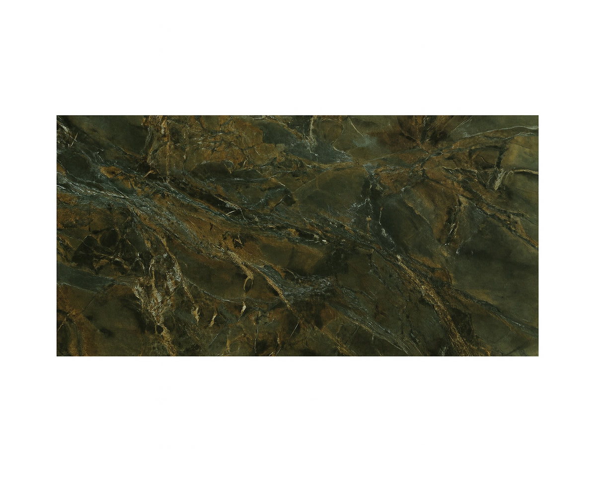 Marazzi Allmarble Verde Borgogna piastrella gres effetto marmo Lux 60x120