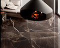 Marazzi Allmarble Calacatta Black piastrella gres effetto marmo Lux 60x120