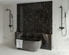 Marazzi Allmarble Calacatta Black piastrella gres effetto marmo Lux 60x120