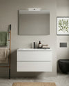 Mobile bagno Qubo2 Hafro Gruppo Geromin finitura Millennium