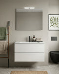 Mobile bagno Qubo2 Hafro Gruppo Geromin finitura Millennium