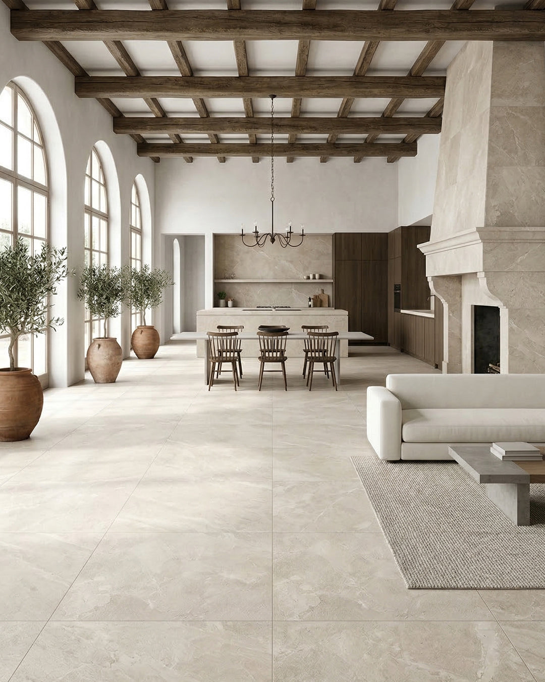 Marazzi – Mystone Pietra Ligure Bianco 120x120 piastrella gres effetto pietra rettificata