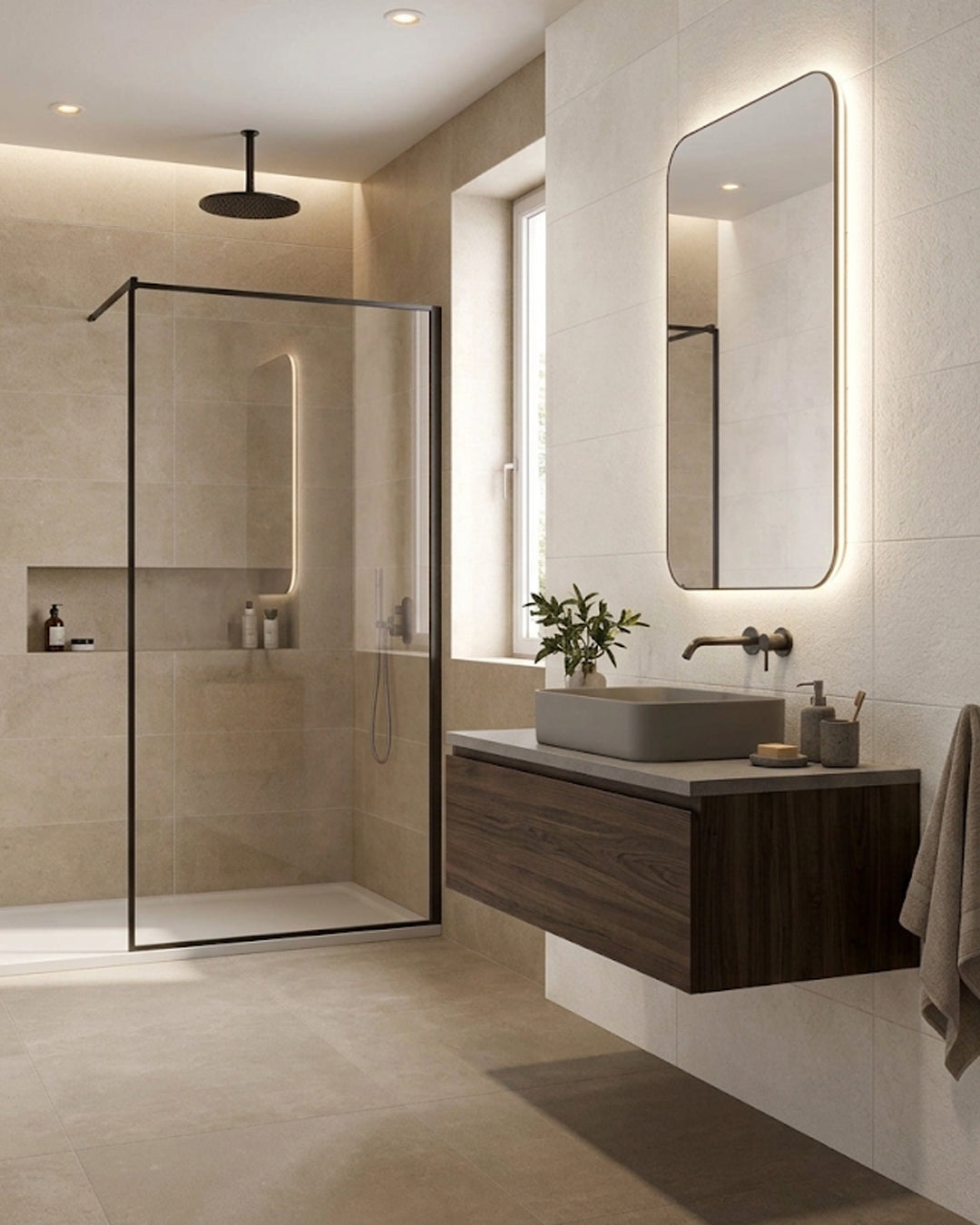 Marazzi Chill Ivory 25x76 rivestimento color avorio
