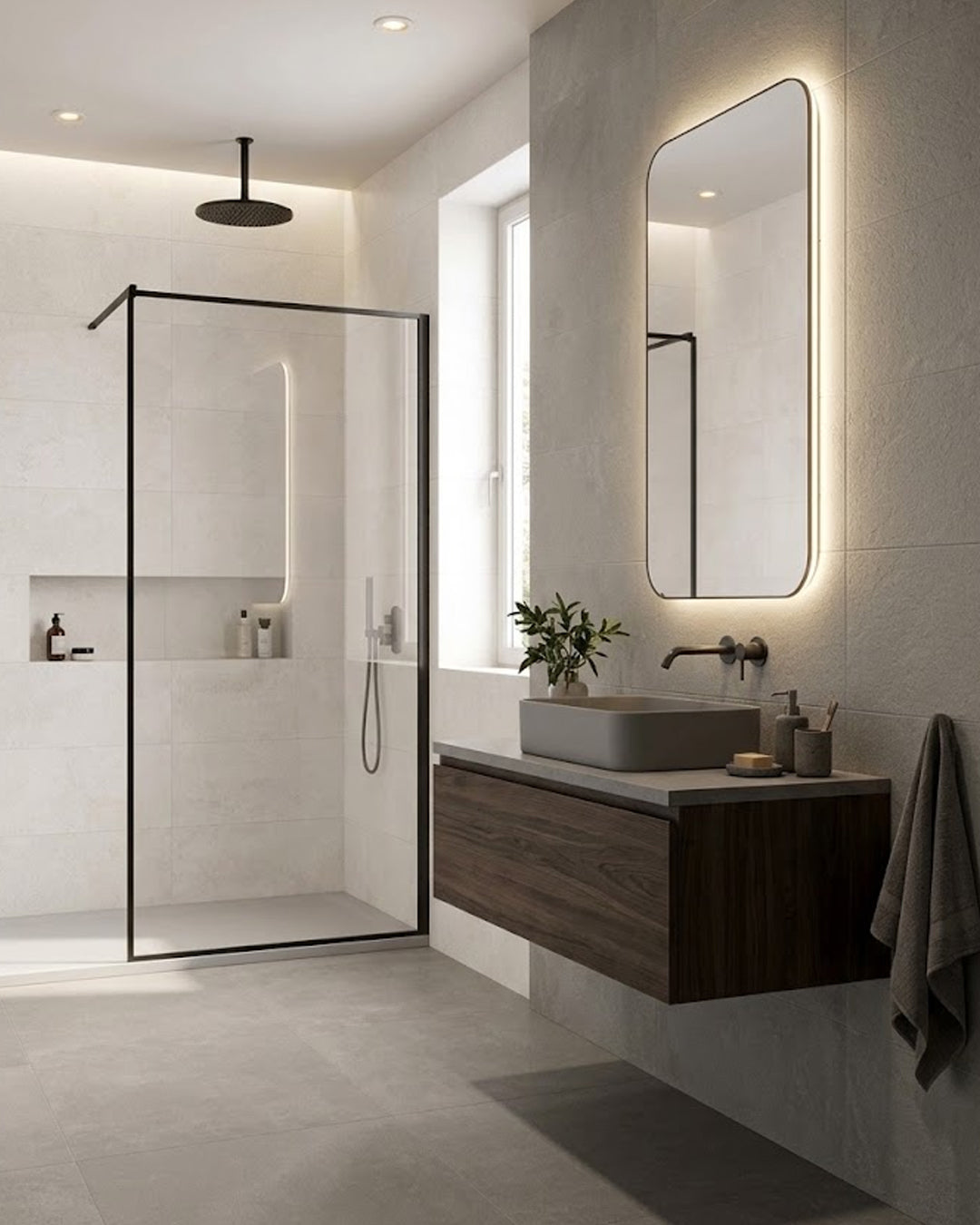 Marazzi Stream Grey 25x76 rivestimento grigio