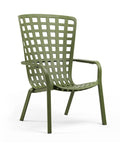 Nardi Folio poltrona reclinabile da giardino in resina