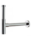 OMP TEA Sifone lavabo arredo tondo 1"1/4 ottone cromato