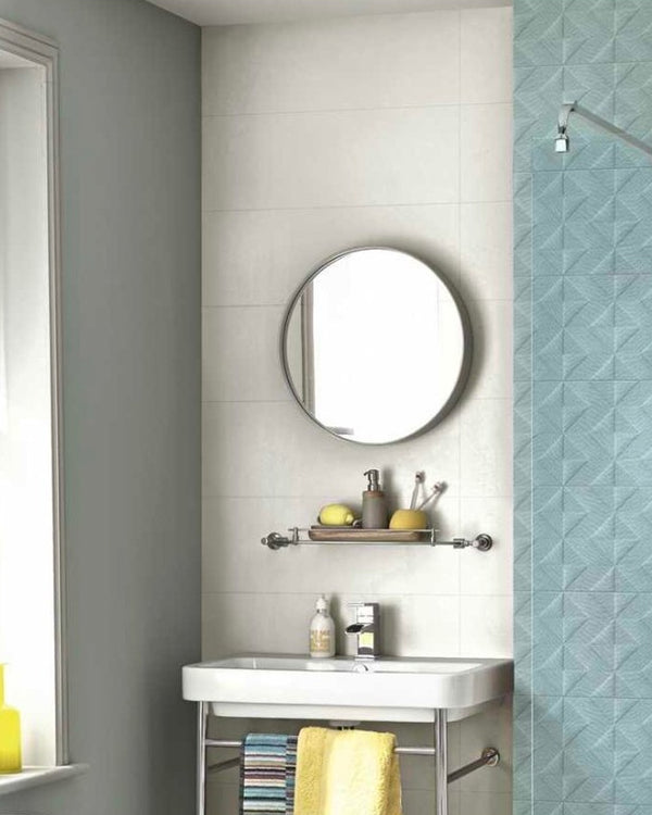 Marazzi Outfit piastrella Ice 25x76 cm pasta bianca
