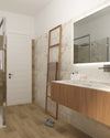 FAP Roma Calacatta Piastrella 25x75 cm effetto marmo matt