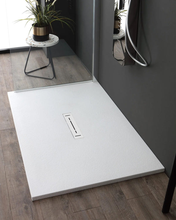 SFA Kinedo Ardesia Plus piatto doccia 120x80 bianco