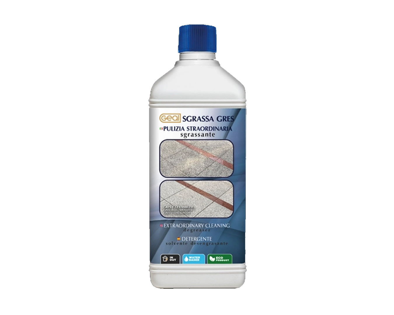 Geal Sgrassa Gres Deterflash sgrassante gres porcellanato 1L