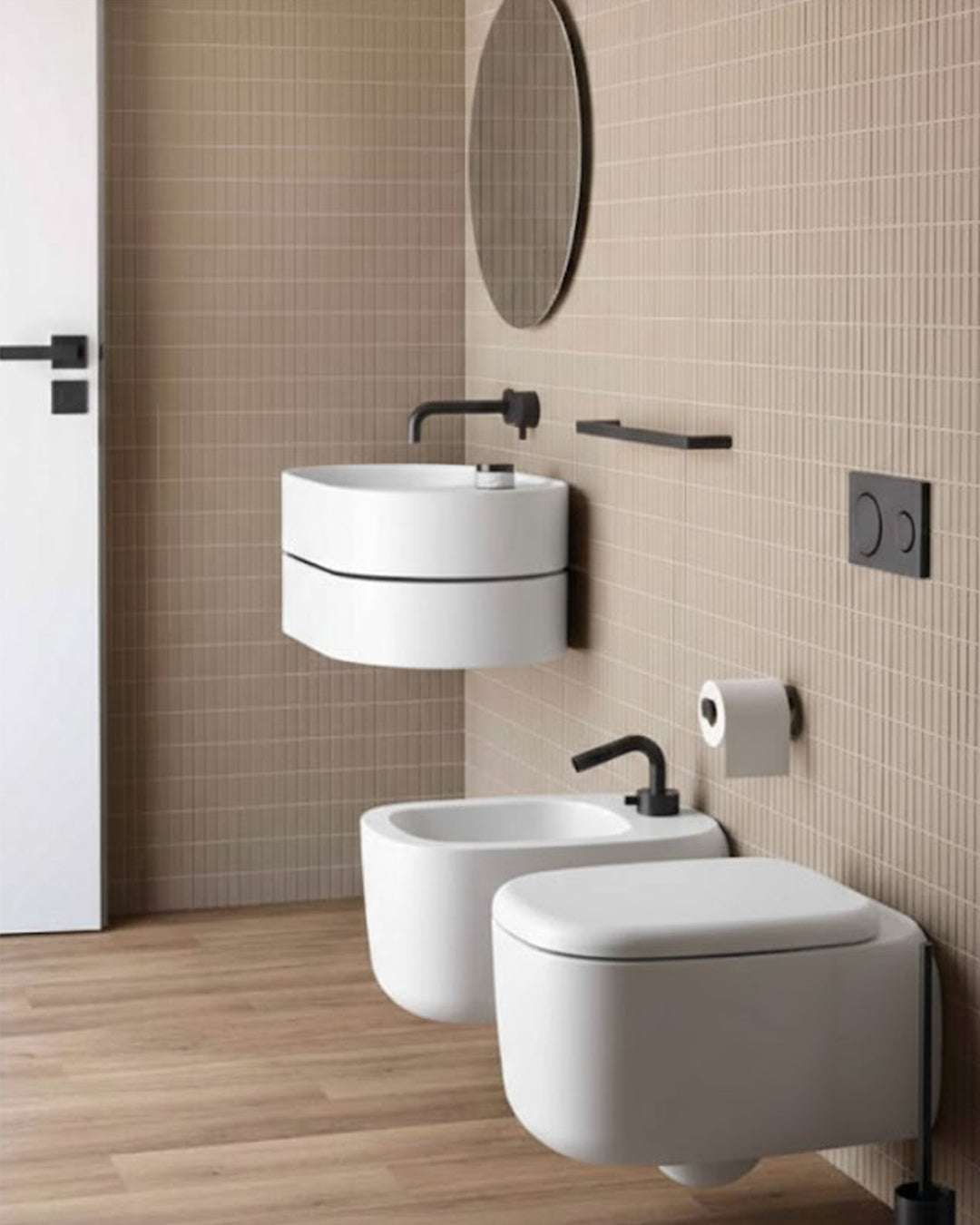 Galassia Susi bidet sospeso bianco lucido 51x36 cm