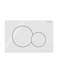 Geberit - Sigma01 Placca di comando bianca per WC a due quantità - 115.770.11.5
