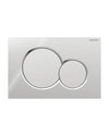 Geberit - Sigma01 Placca di comando cromo per WC a due quantità - 115.770.21.5
