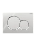 Geberit - Sigma01 Placca di comando cromo per WC a due quantità - 115.770.21.5