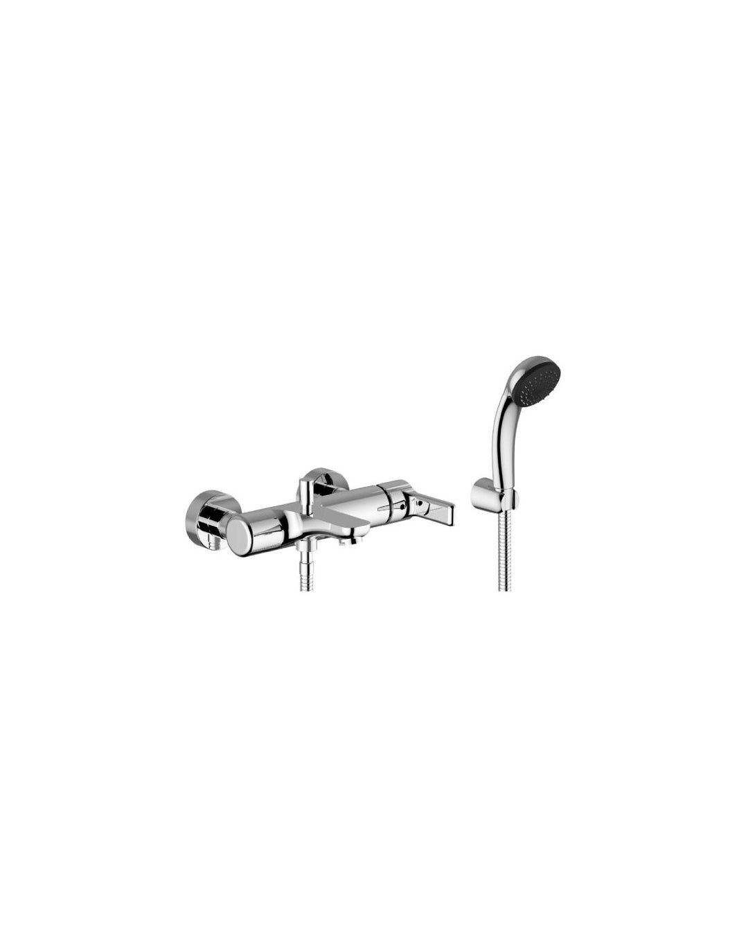 Teorema Good-Life Miscelatore esterno vasca cromato