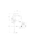 Teorema XS Miscelatore bidet con scarico automatico cromato