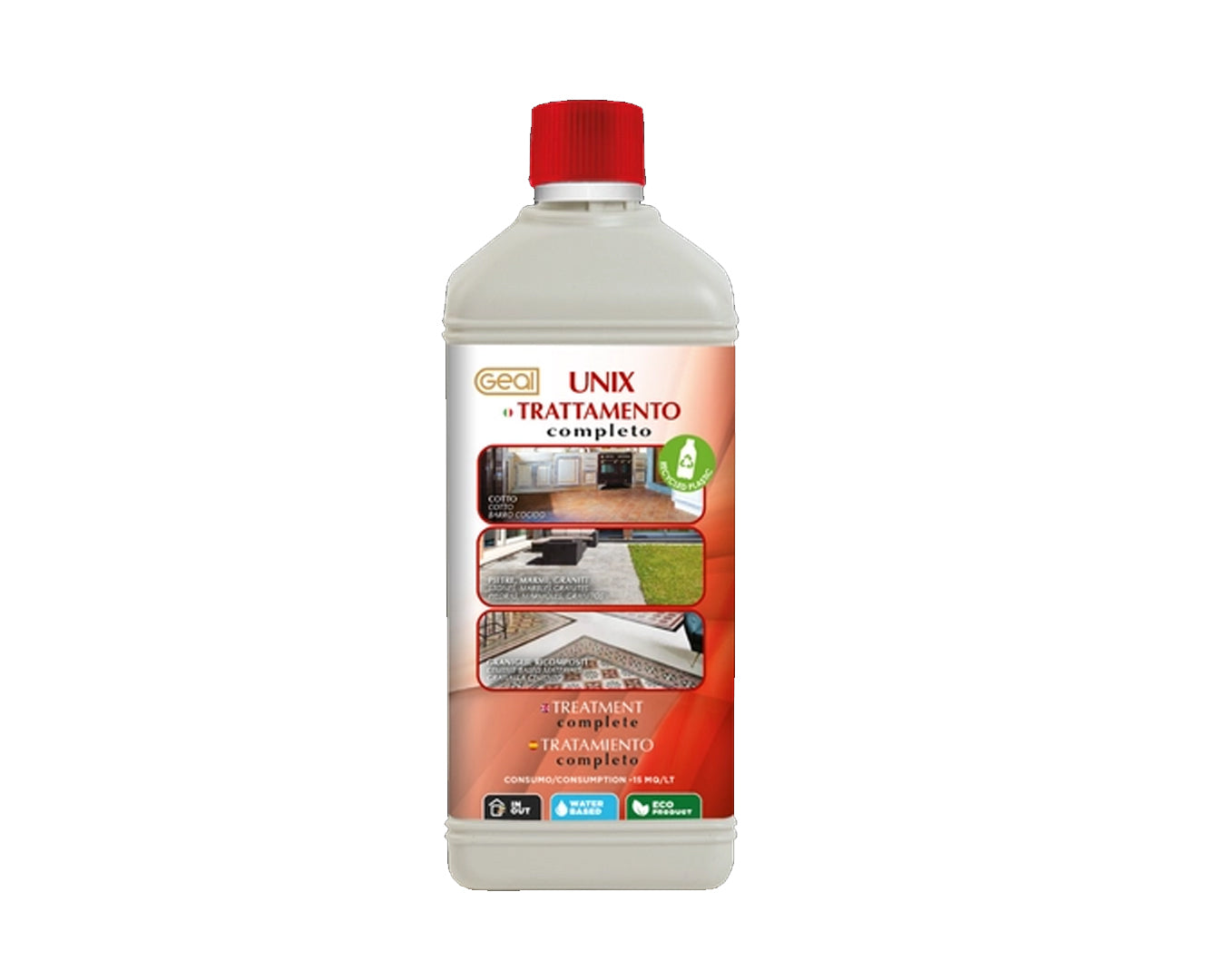 Geal Unix trattamento protettivo cotto pietra marmo gres 1L