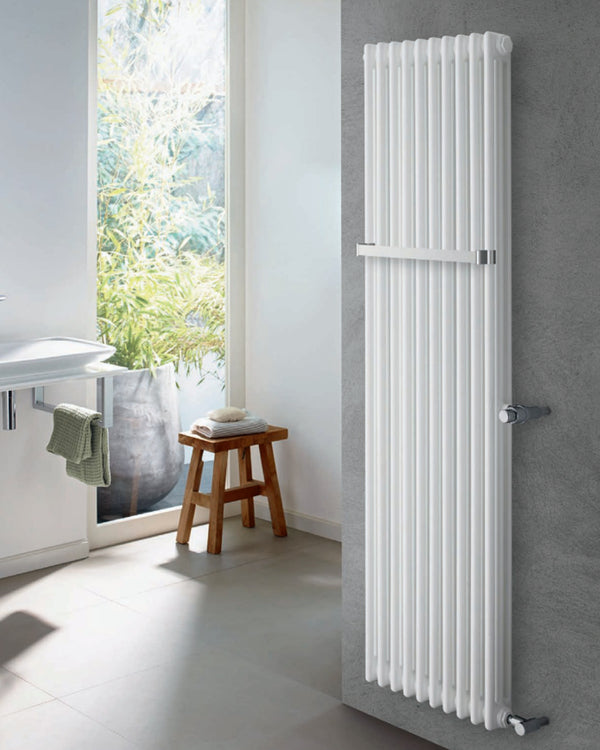 Zehnder - Charleston a 2 colonne e 17 elementi h 667 mm  S001 9016 bianco personalizzato