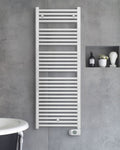 Zehnder - Aura Radiatore scaldasalviette elettrico 980x500 mm Resistenza MUSA