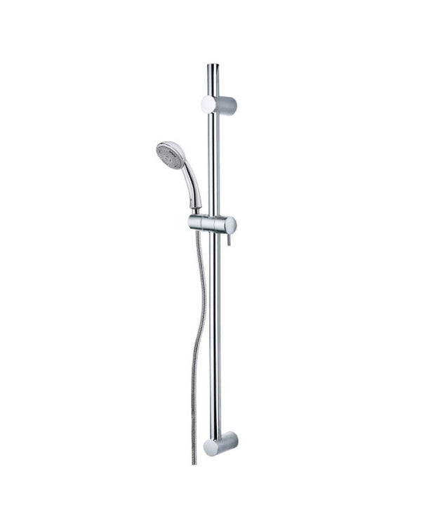 Bossini Rain saliscendi doccia con asta murale 74 cm a 3 getti cromato