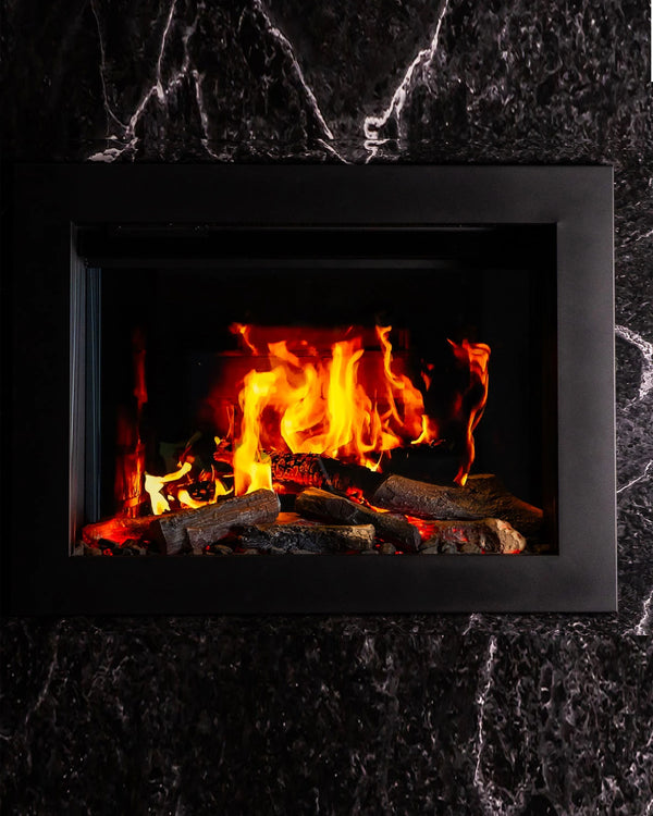 British Fires E-Luxe Square camino elettrico LCD