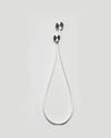 Antonio Lupi Filtro doccetta acciaio inox flessibile silicone bianco