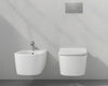 Galassia Meg 11 Pro kit vaso e bidet sospesi con copriwater slim chiusura normale