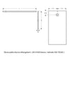 Piatto doccia Geberit Olona 80x100 cm bianco satinato