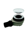 Sifone doccia Geberit Ø90 mm con piletta cromata