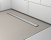 Base Drain Zero canale doccia acciaio 80 cm con griglia reversibile