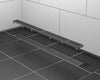 Base Drain Zero canale doccia acciaio 80 cm con griglia reversibile