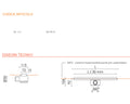 Base Drain Zero canale doccia acciaio 80 cm con griglia reversibile