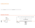 Base Drain Zero canale doccia acciaio 90 cm con griglia reversibile