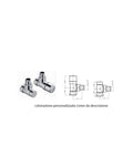 Zehnder - kit valvole detentore e raccordi light beige 0253 zehnder personalizzate