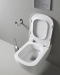 Flaminia Play vaso sospeso GoClean bianco