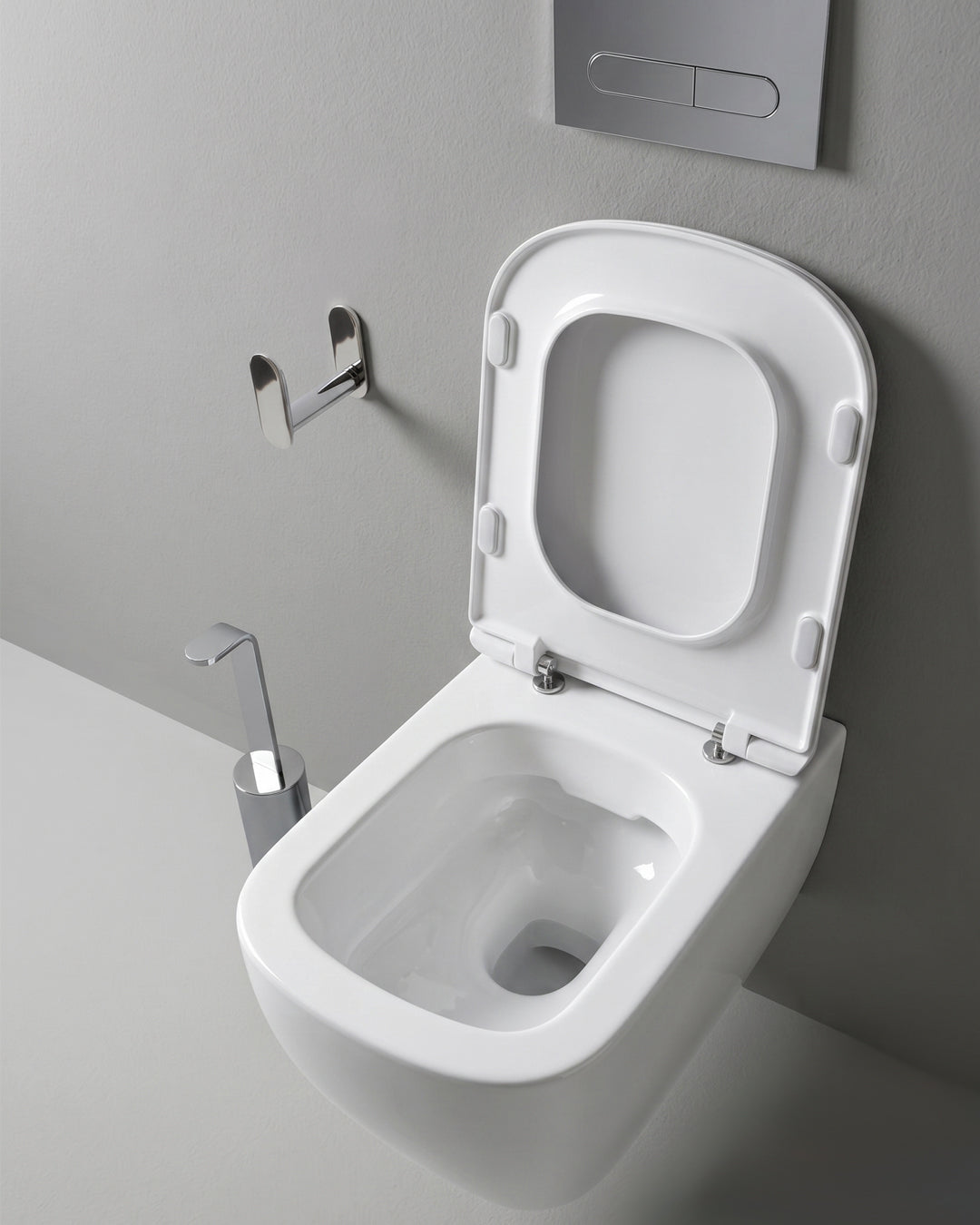 Flaminia Play vaso sospeso GoClean bianco
