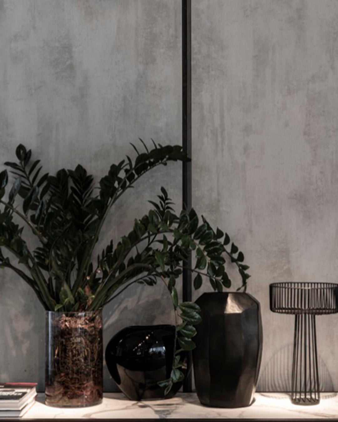 HD Surface CementoWabi rivestimento decorativo effetto cemento per interni