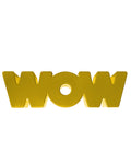 Slide Wow panca design calligrafico polietilene