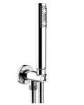 Bossini Zen set doccia duplex con supporto e presa acqua cromo